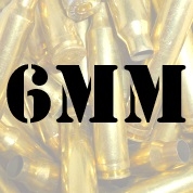 6mm Brass - 100+ Cases